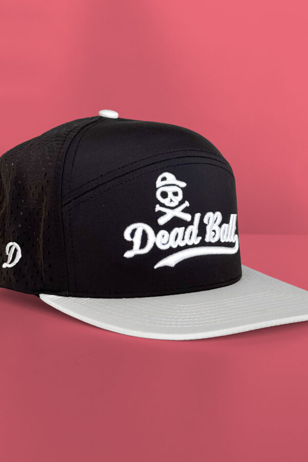 Classic Script - Black/White Bill Hat
